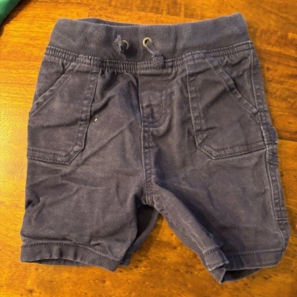 Hanna Andersson Navy Blue Bermuda Shorts